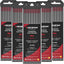 Electrodo TIG tungsteno 3/32x7pulg set 10 unidades rojo