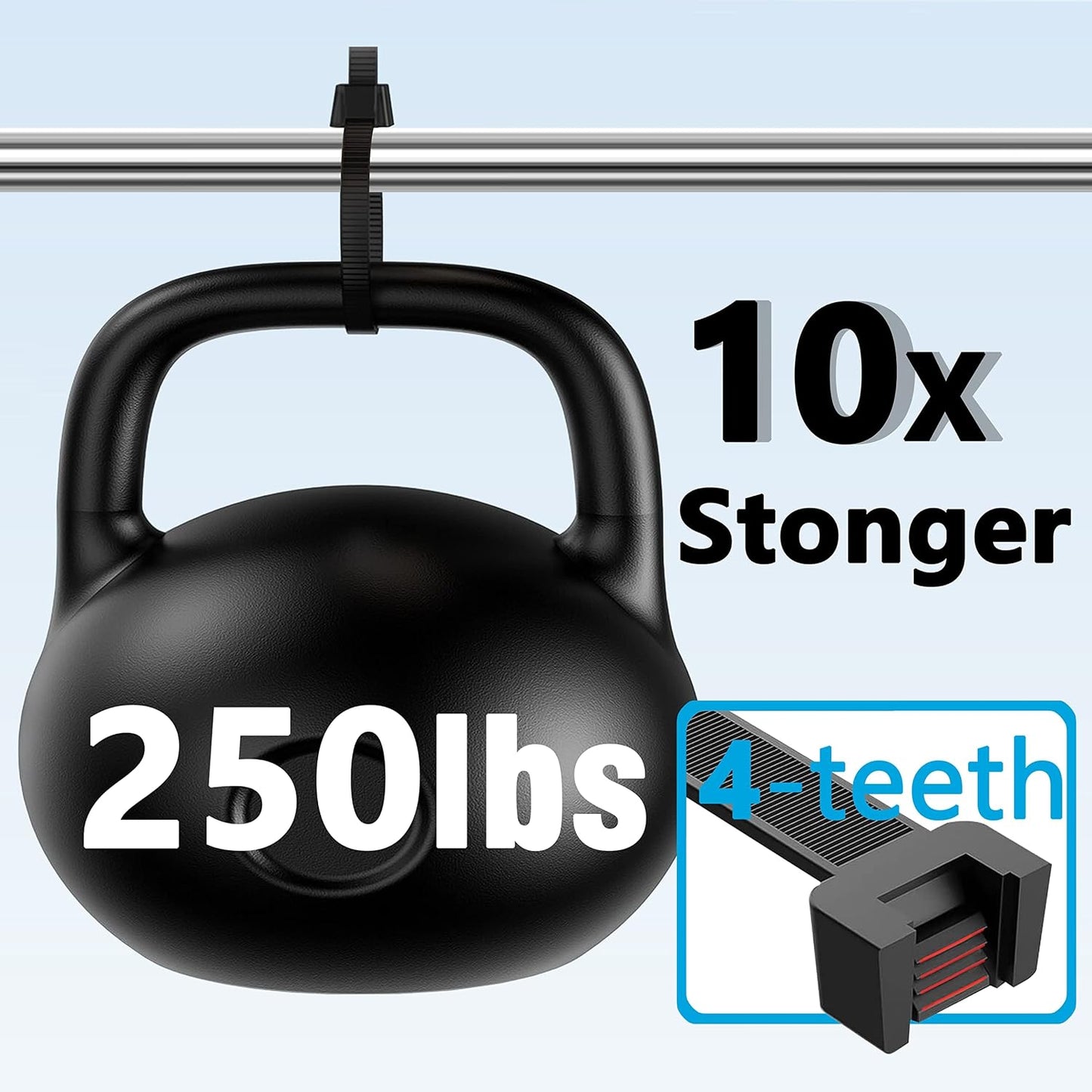 Bridas plástico exteriores 20pulg 250lb pack 200