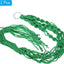 2 Pzas Estantes Colgantes Macramé Madera Plantas Verde