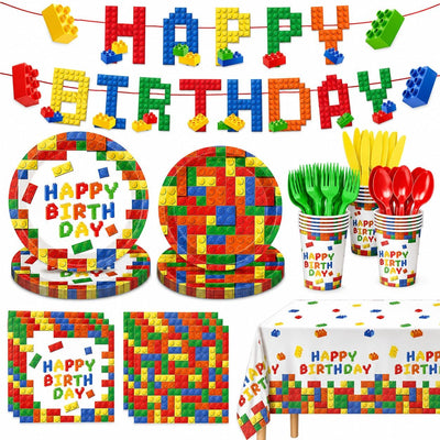 177 Pzas Suministros Fiesta Cumpleaños Niños
