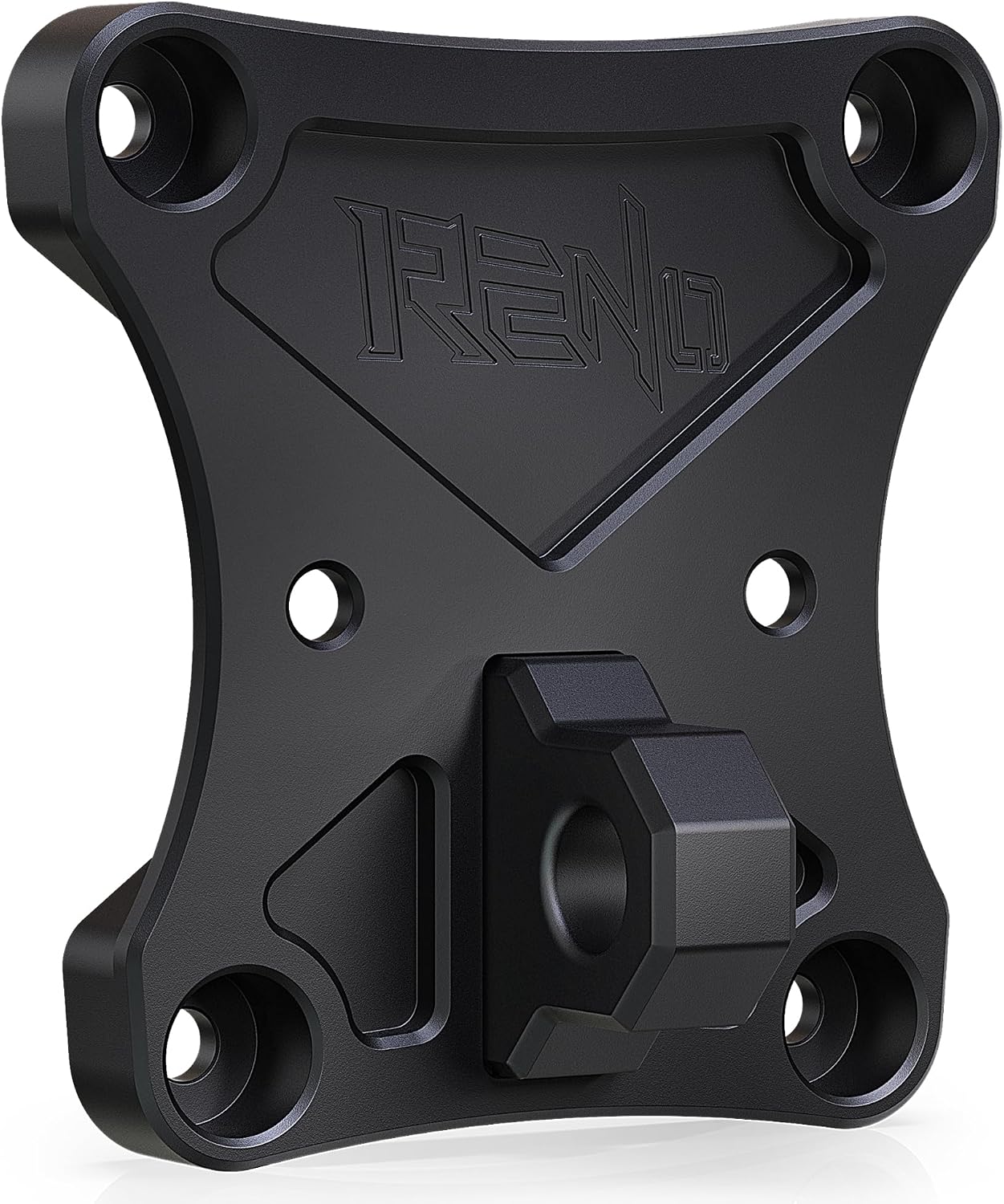 Placa varilla aluminio UTV con gancho remolque Maverick X3