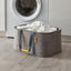 Set 2 cestas lavado plegables 35L y 60L gris