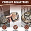 Filtro café reutilizable 8-12 tazas para K-Duo