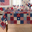 Mantel Rectangular Patriótico 60x84pulg Poliéster