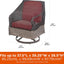Funda giratoria silla patio tela UV 37.5