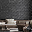 Paneles 3D diamante mármol negro para pared 11.8x11.8 33uds