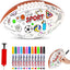 Fútbol personalizable para jóvenes 12uds con bomba