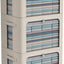 3 Pack Contenedores Almacenamiento Plegables con Ventana