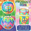 6 Linternas Colgantes Papel Estilo Hippie 60s 70s
