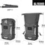 Bolsa lateral motocicleta anticolisión expandible con correa