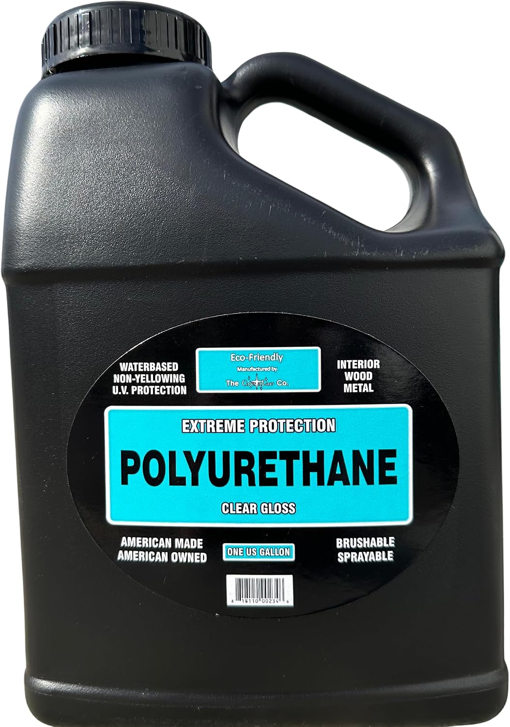 Protección poliuretano agua brillo transparente galón