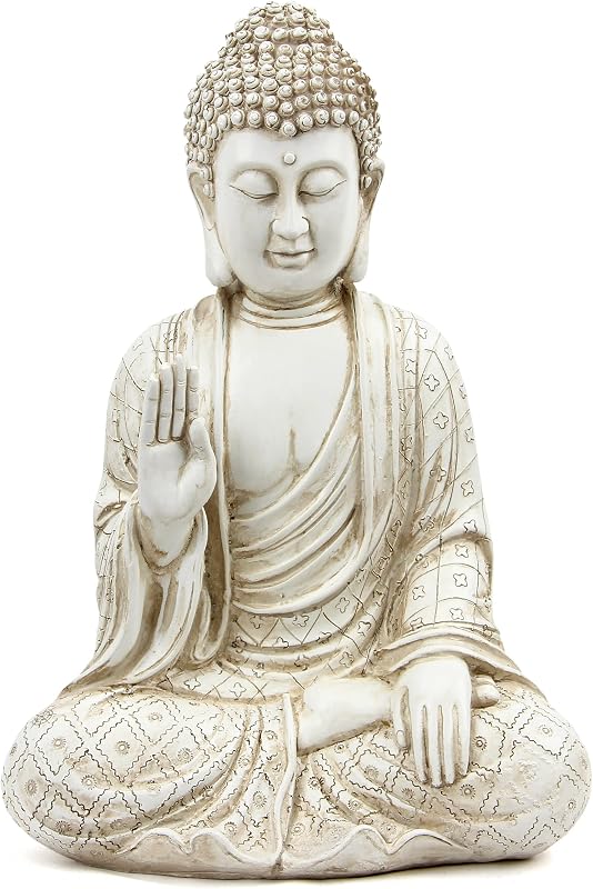 Estatua Budista Decoración Hogar Meditación Feng Shui