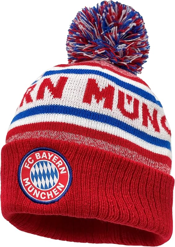 Gorro fútbol Bayern Skull Rojo Invierno