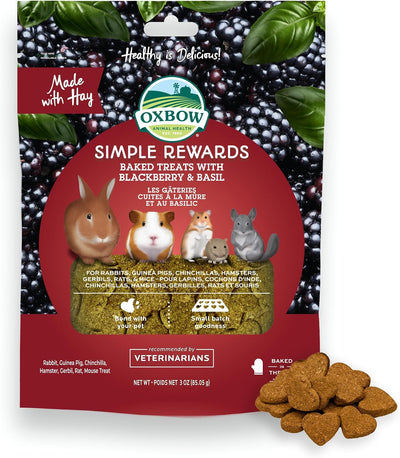 Snack para roedores con heno Timothy 3oz