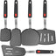 Set 5 Espátulas Silicona Resistentes 600°F Antiadherente