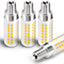Bombilla LED E12 regulable 6W AC120V blanco cálido 2700K