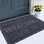 Tapete Bienvenida puerta impermeable resistente manchas