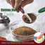 Set 9 cucharas medidoras acero inox apilables doble cara