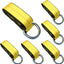 6 Correas Lazo 2" x8ft con Anillo D para Auto