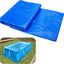 Lona piscina 11x7.8ft rectangular impermeable polietileno
