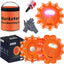 3 Luces LED Emergencia con Batería y Guantes Seguridad