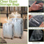 10 Bolsas Plástico Transparente 55x67" Jumbo Mudanza