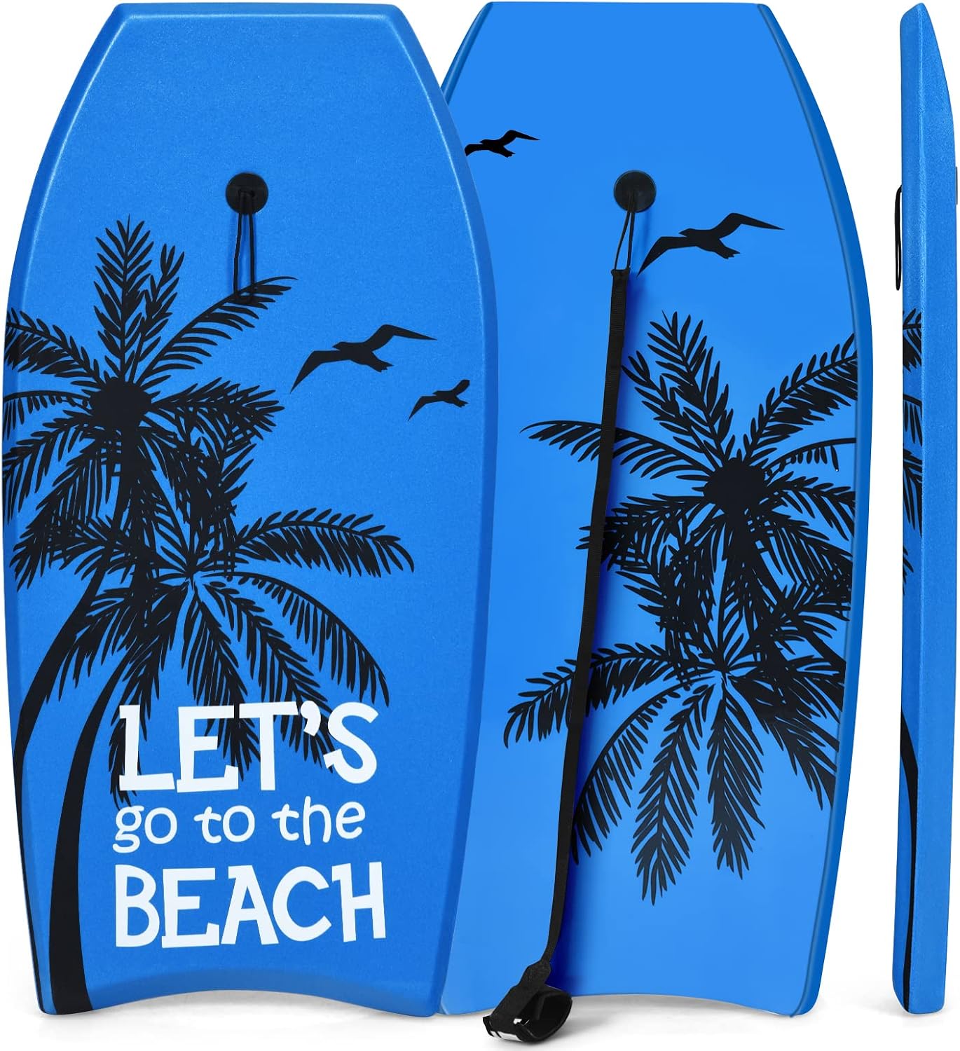 Bodyboard 33/37/41pulg ligero correa muñeca niños adultos