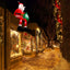 Inflable Navidad 8" LED para patio techo