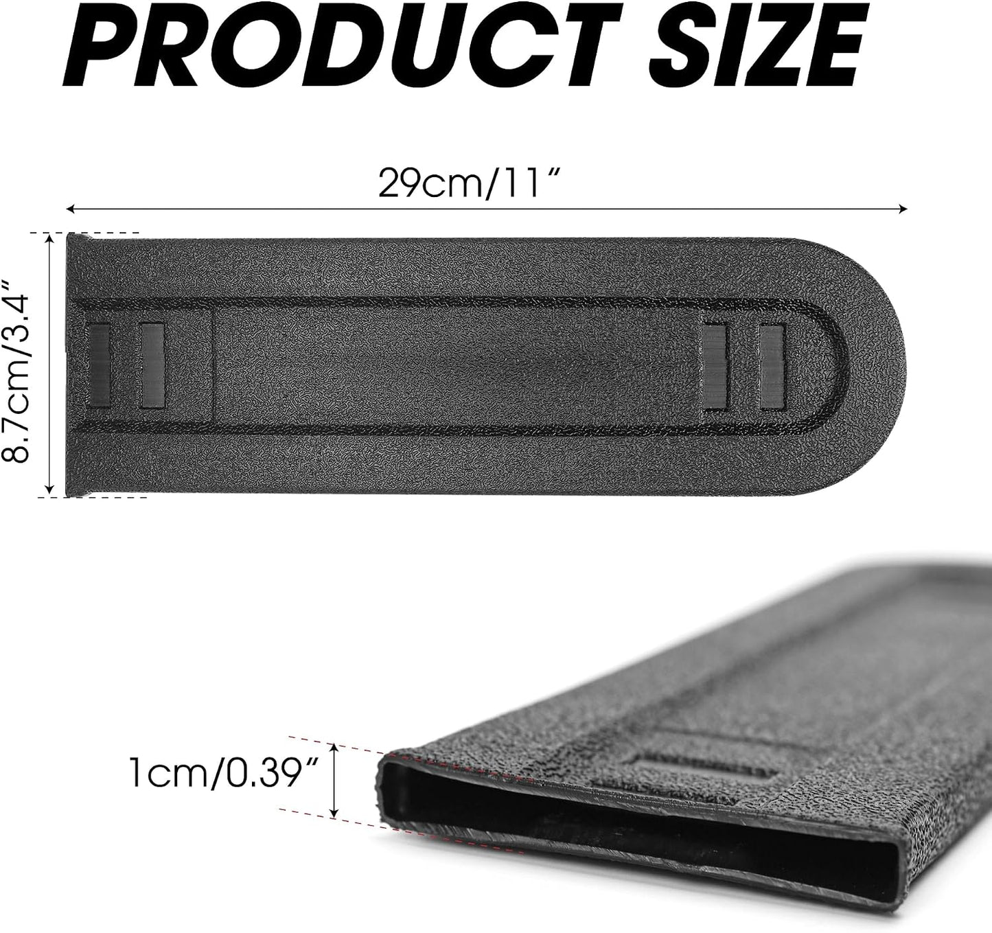 Cubierta universal motosierra hoja proteccion negro 8-11pulg