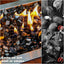 Cuenco fuego vidrio 10lb 1/2" interior exterior chimenea gas