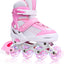 Patines Inline para Niñas con Luces 4x4.5"