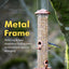 Comedero metal cobre 14" 4 puertos al aire libre