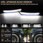 Luz LED lateral Dodge Durango parachoques blanca ahumada