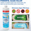 Algaecida profesional 7.1% cobre quelado 160oz 4 botellas