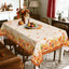 Mantel rectangular hojas arce otoñal impermeable 55x70pulg