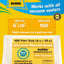 100 Bolsas Selladoras Vacío 6x10pulg Comp 33% Sin BPA