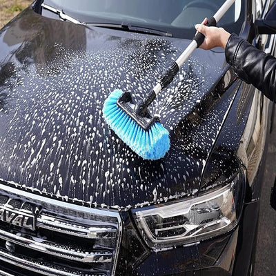 Cepillo lavado auto 12" cerdas suaves coche camión