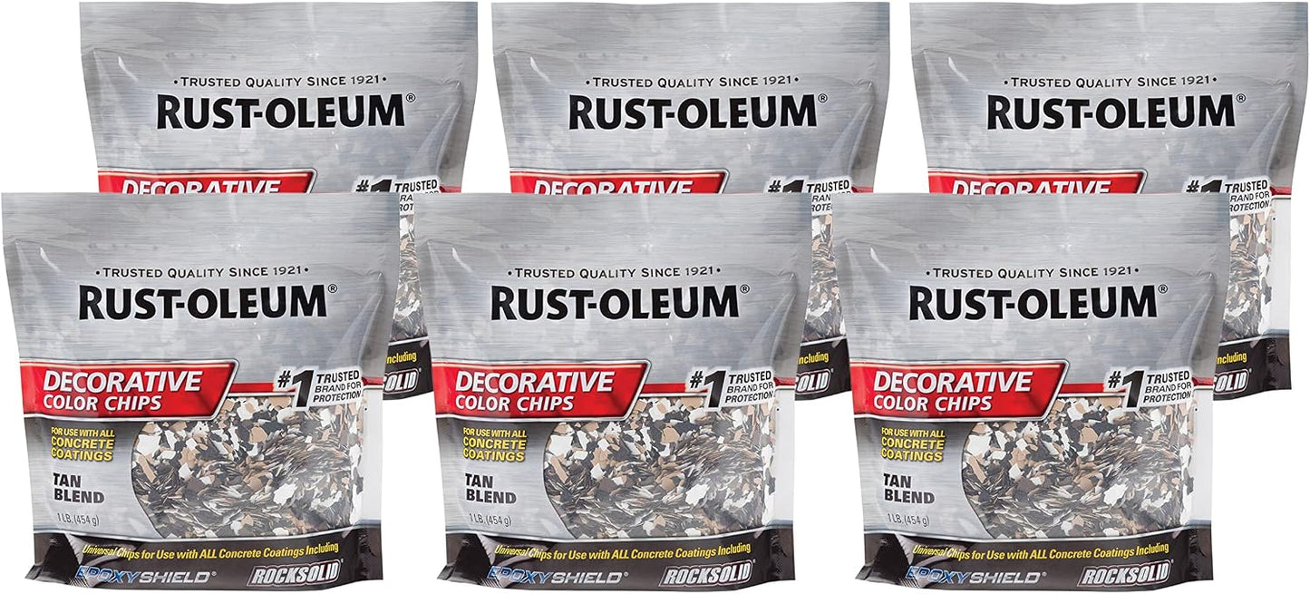 Chips decorativos bronceado 96oz pack 6