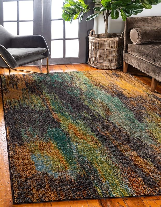 Alfombra Polipropileno Multicolor Vibrante