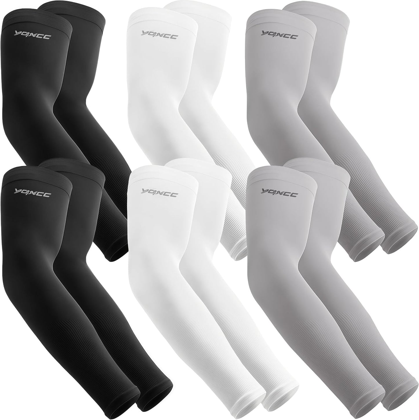 6 Pzas Mangas Protección UV Deportivas