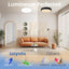 6 Lámparas LED empotradas 12" regulable 5CCT dormitorio