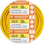 Cable eléctrico interior 12/2 W/G 15ft con tierra amarilla