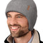 Gorro invierno con solapa forro polar para hombres exterior