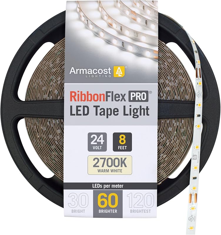 Tira luces LED blancas 24V 60led/m 8.2pies