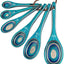 Set 6 cucharas medidoras madera pakka 1/8 a 1 cucharada