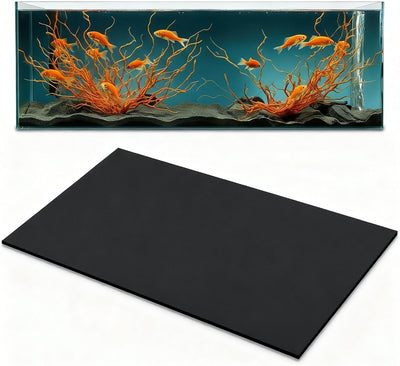 Alfombrilla autonivelante neopreno 24x12pulg tanque peces