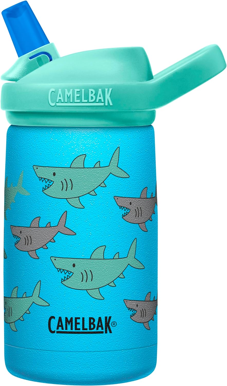 Botella agua kids válvula mordida acero inox 12oz