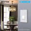 100 Placas Pared Decorativas Blanco Mate Cubierta