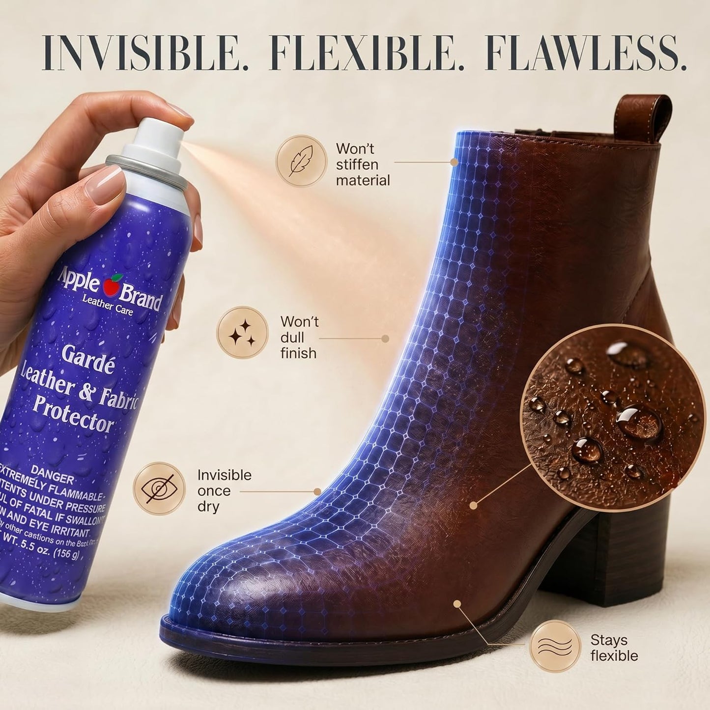 Repelente jardín y manchas aerosol 5.5oz