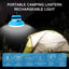Linterna camping recargable 6000mAh USB LED IP65